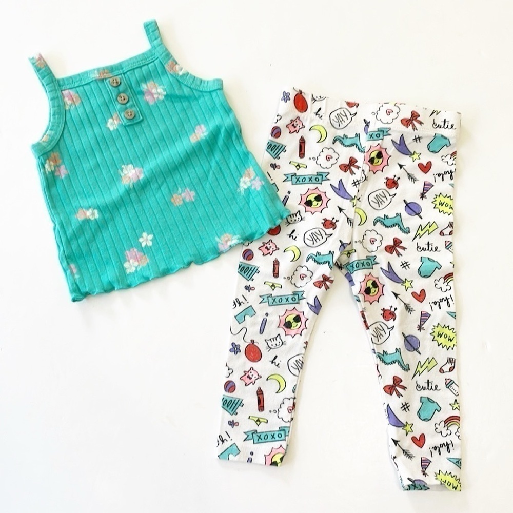 Cat & Jack baby girls outfit